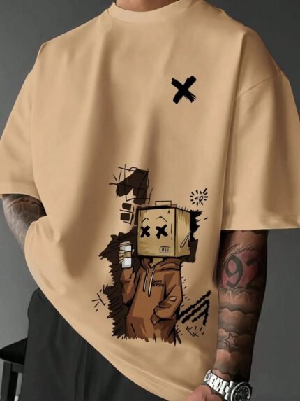 LUFFY PRINTED T SHIRT